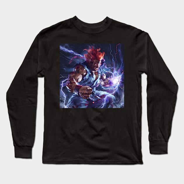 akuma Long Sleeve T-Shirt by rocknerd